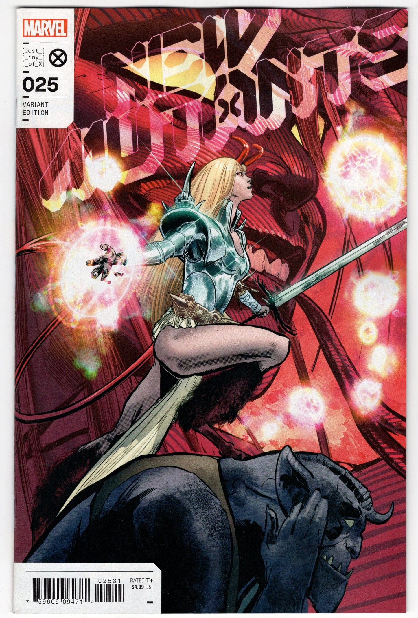 MARVEL PRH COMIC BOOKS VF/NM NEW MUTANTS #25 JIMENEZ VARIANT