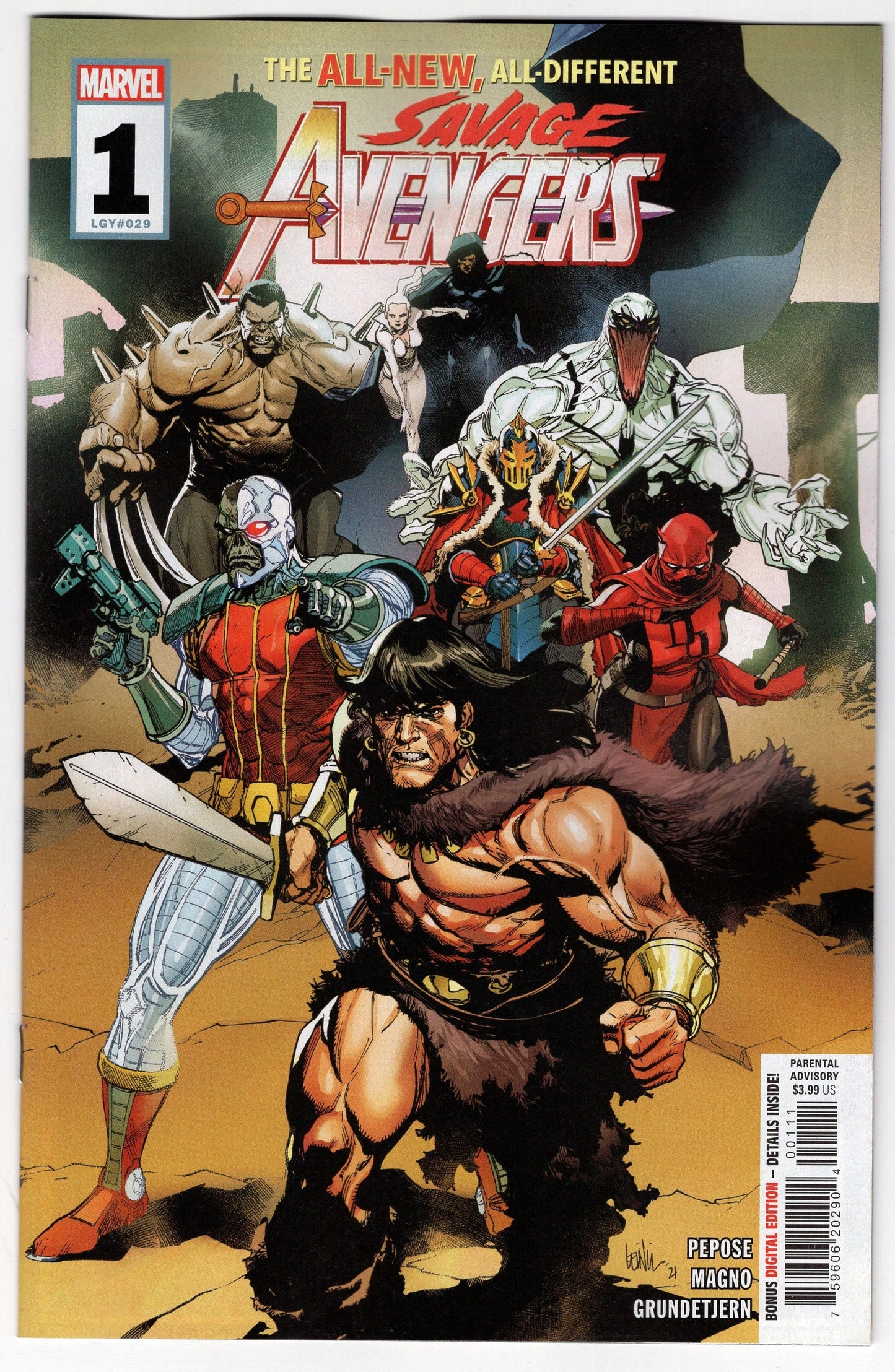 MARVEL PRH COMIC BOOKS VF/NM SAVAGE AVENGERS #1