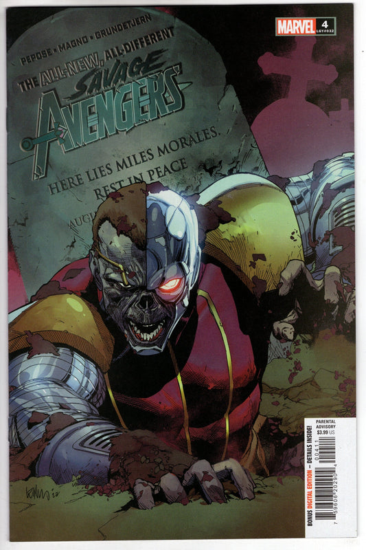 MARVEL PRH COMIC BOOKS VF/NM SAVAGE AVENGERS #4