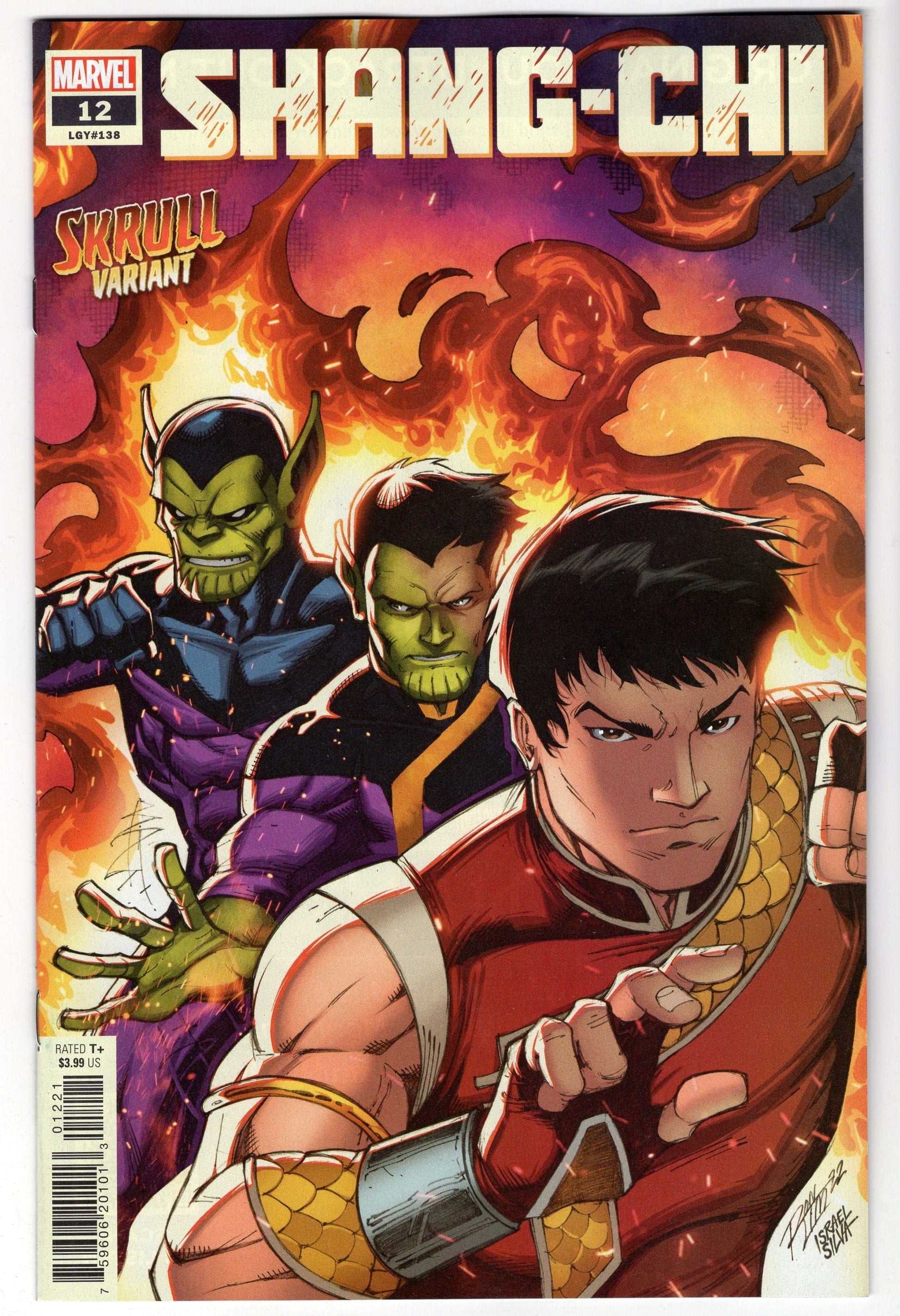 MARVEL PRH COMIC BOOKS VF/NM SHANG-CHI #12 RON LIM SKRULL VARIANT