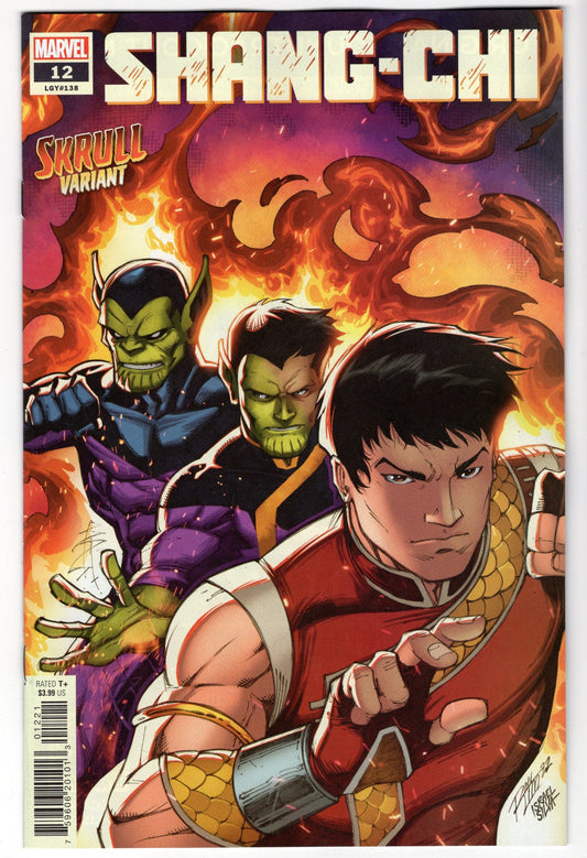 MARVEL PRH COMIC BOOKS VF/NM SHANG-CHI #12 RON LIM SKRULL VARIANT