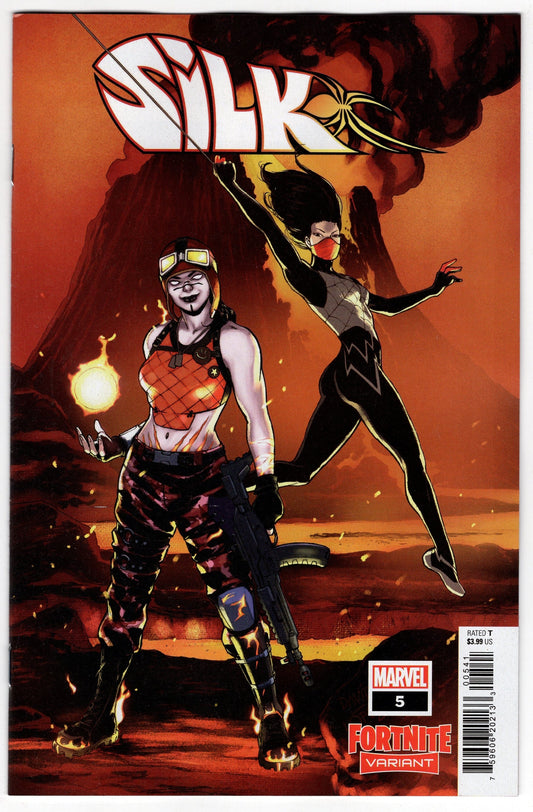 MARVEL PRH COMIC BOOKS VF/NM SILK #5 DAVID LOPEZ FORTNITE VARIANT