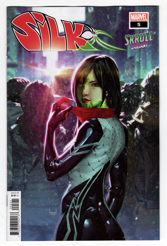 MARVEL PRH COMIC BOOKS VF/NM SILK #5 NGU SKRULL VARIANT