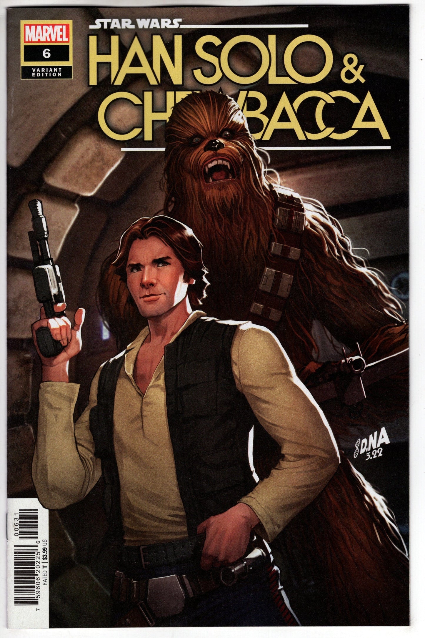MARVEL PRH COMIC BOOKS VF/NM STAR WARS HAN SOLO CHEWBACCA #6 NAKAYAMA VARIANT (RES)