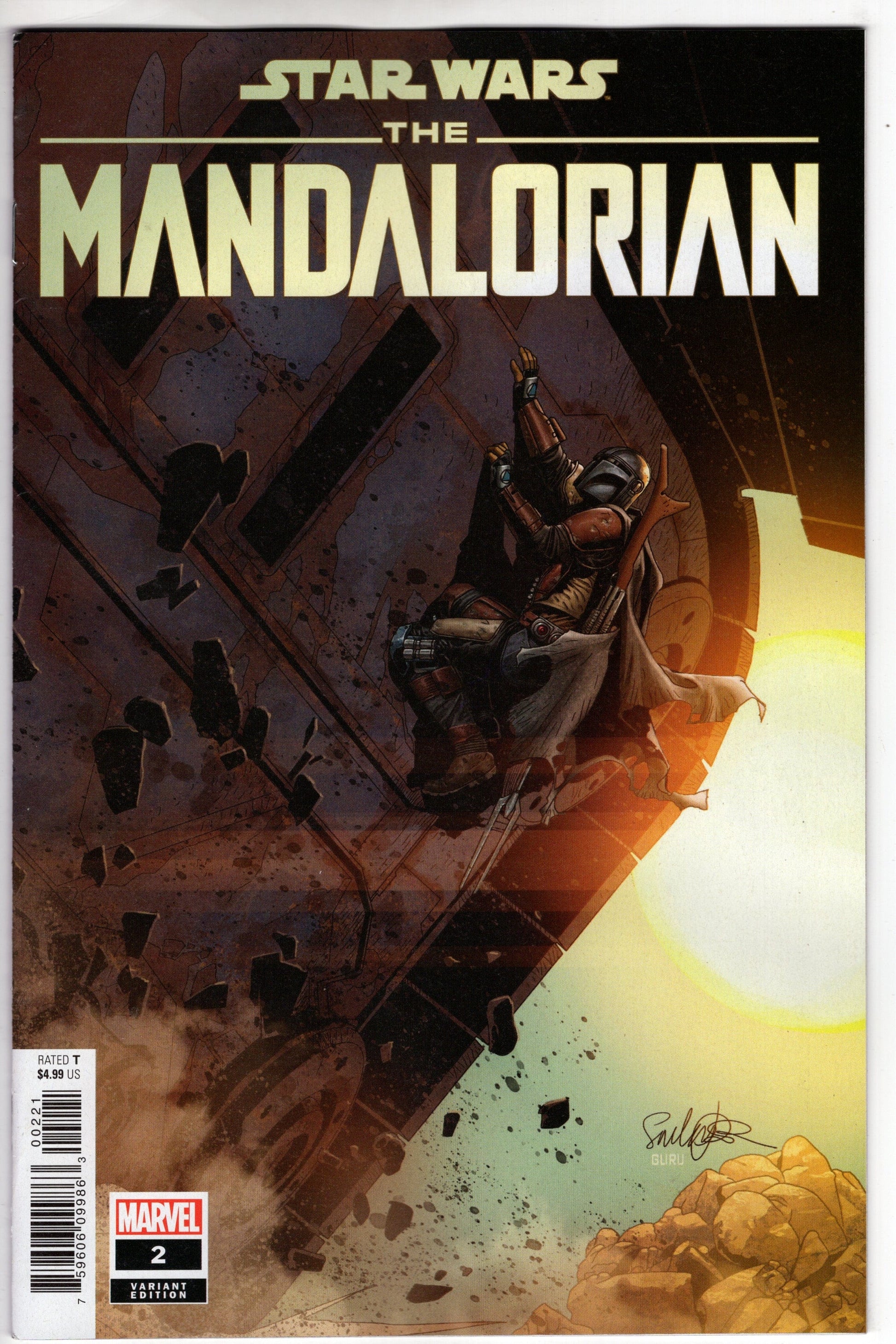 MARVEL PRH COMIC BOOKS VF/NM STAR WARS MANDALORIAN #2 VARIANT