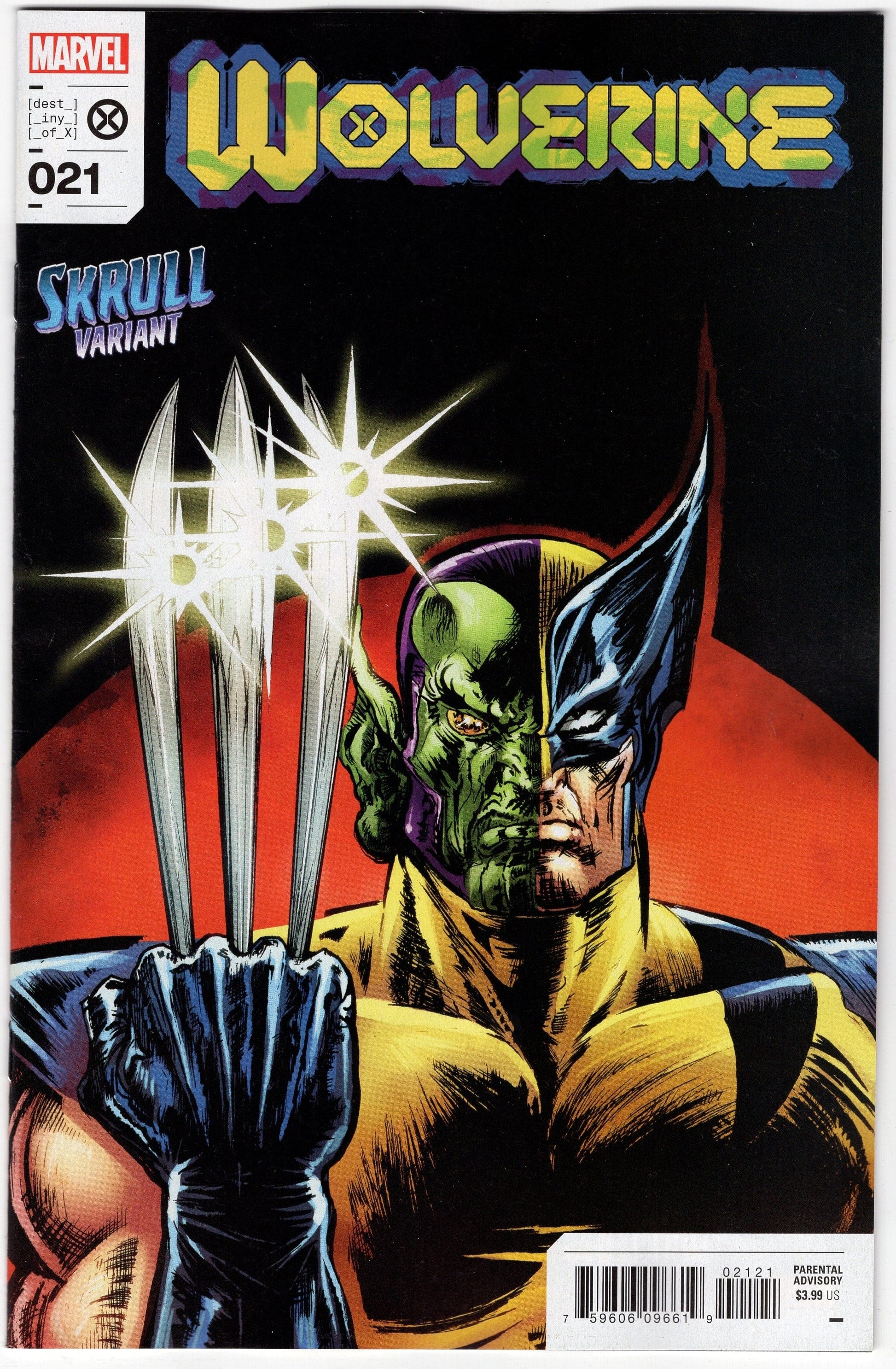 MARVEL PRH COMIC BOOKS VF/NM WOLVERINE #21 VON EEDEN SKRULL VARIANT