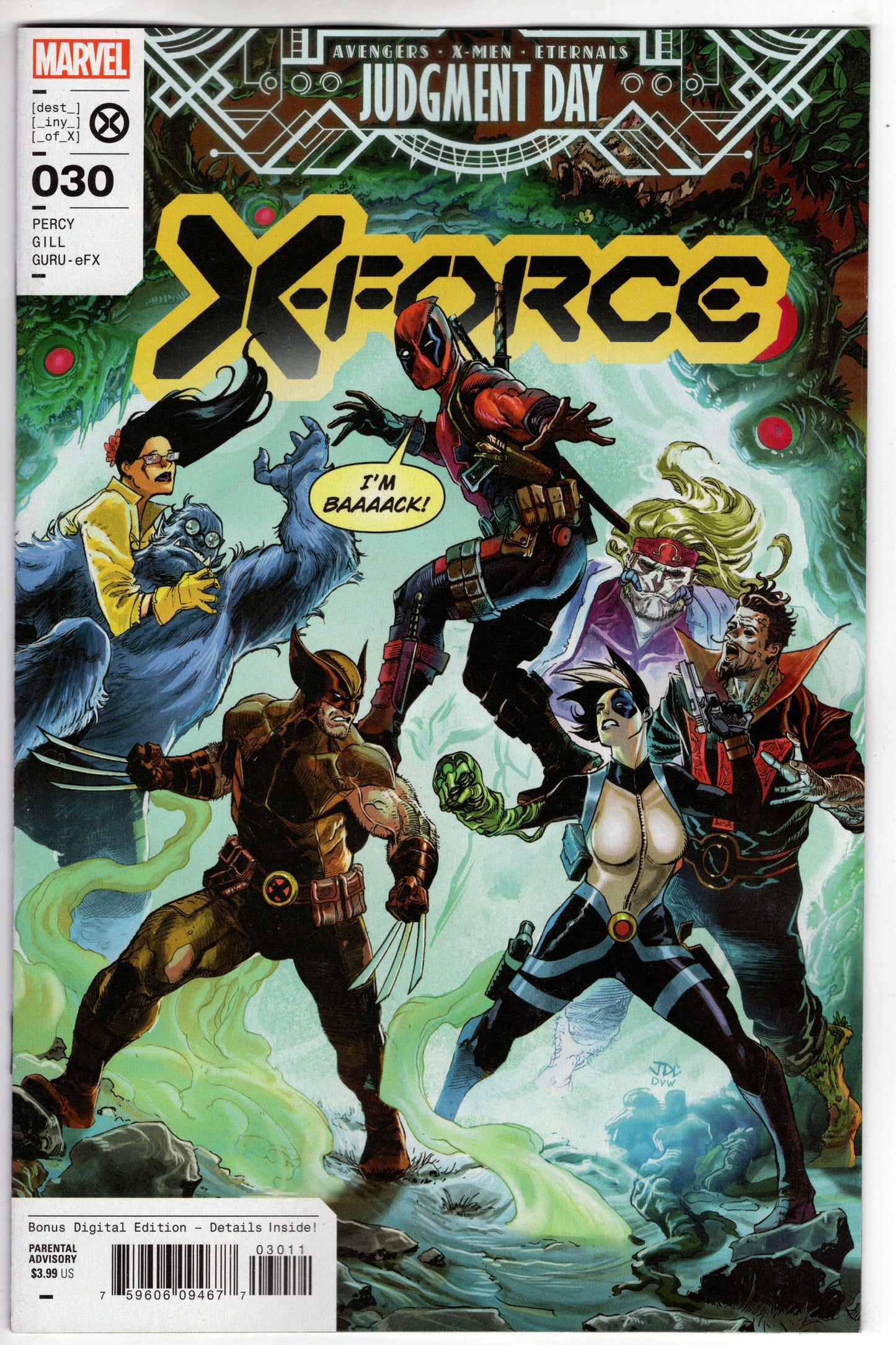 MARVEL PRH COMIC BOOKS VF/NM X-FORCE #30