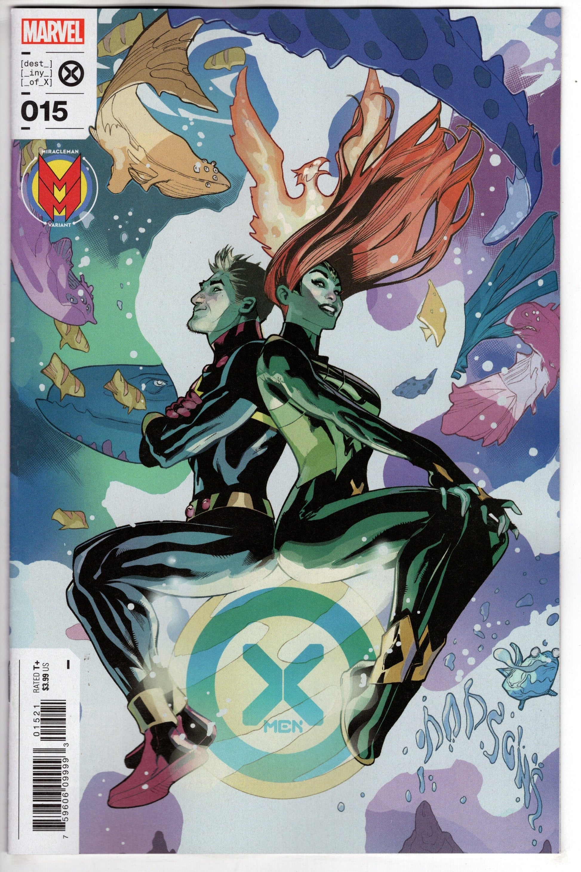 MARVEL PRH COMIC BOOKS VF/NM X-MEN #15 DODSON MIRACLEMAN VARIANT