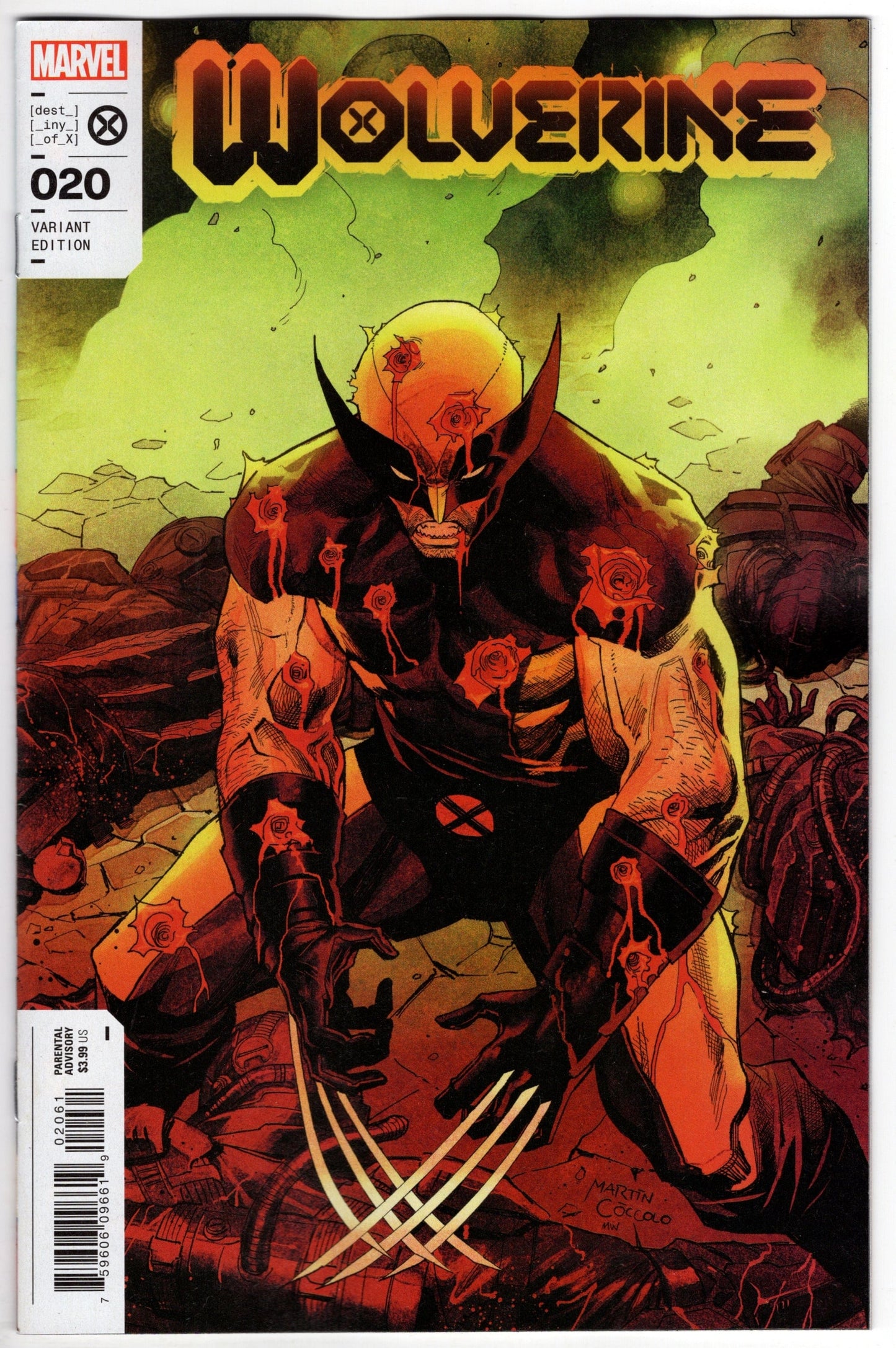 MARVEL PRH COMIC BOOKS WOLVERINE #20 COCCOLO VARIANT