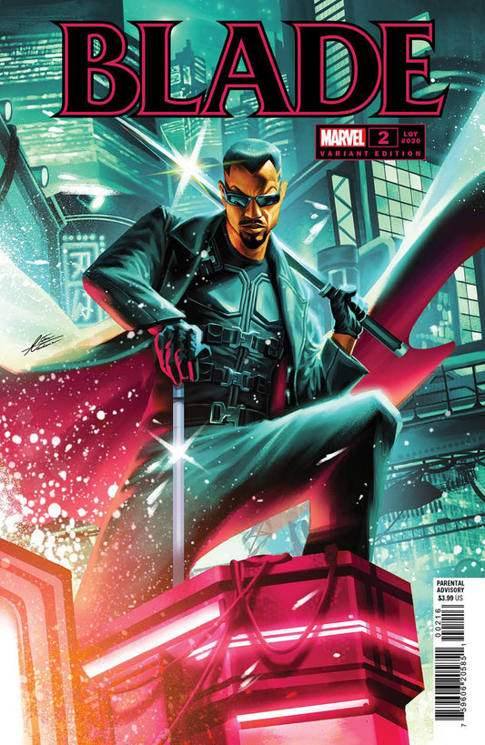 MARVEL PRH Comics BLADE #2 25 COPY INCV MATEUS MANHANINI VAR
