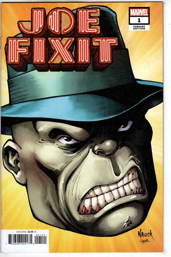 MARVEL PRH Comics Joe Fixit #1 (Of 5) Nauck Headshot Variant