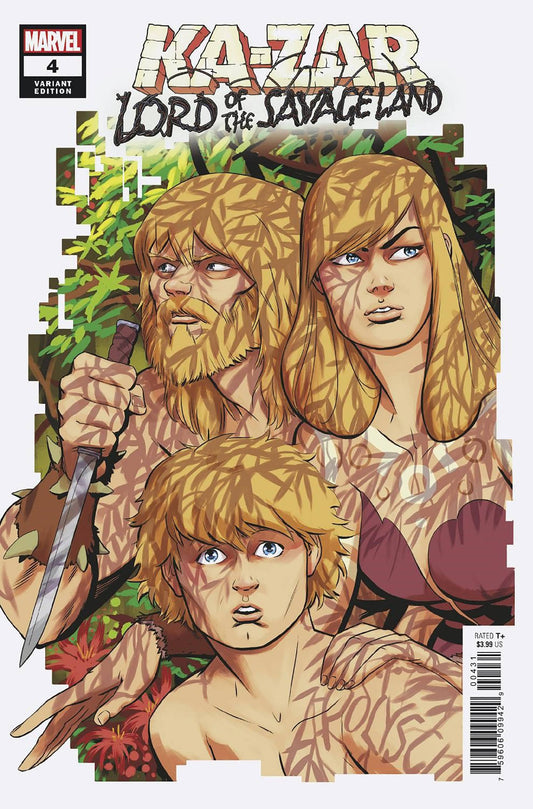 MARVEL PRH Comics KA-ZAR LORD SAVAGE LAND #4 (OF 5) RODRIGUEZ VAR