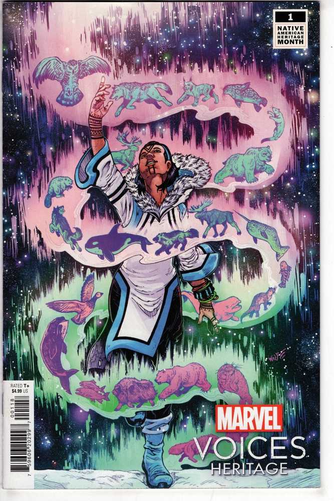 MARVEL PRH Comics Marvels Voices Heritage #1 Wolf Nahm Variant