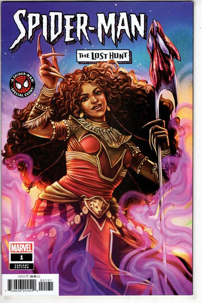 MARVEL PRH Comics Spider-Man Lost Hunt #1 (Of 5) Edge Variant