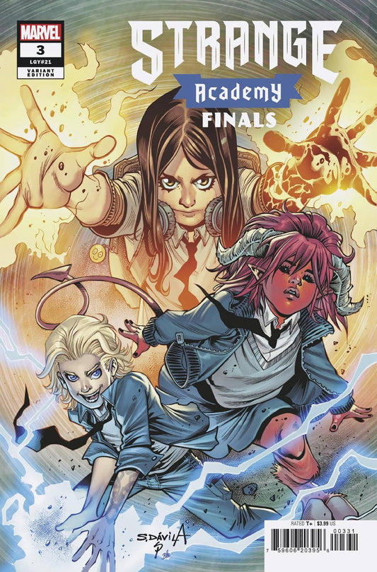 MARVEL PRH Comics STRANGE ACADEMY FINALS #3 25 COPY INCV DAVILA VAR
