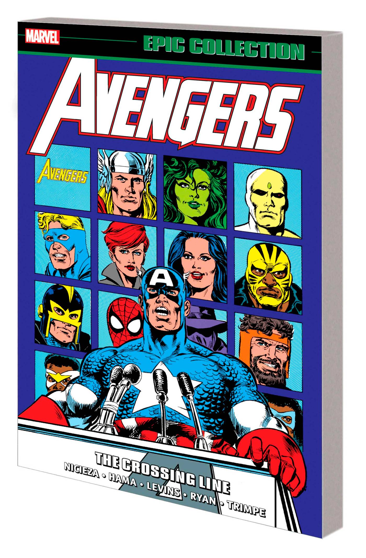 MARVEL PRH TRADE AVENGERS EPIC COLL TP CROSSING LINE