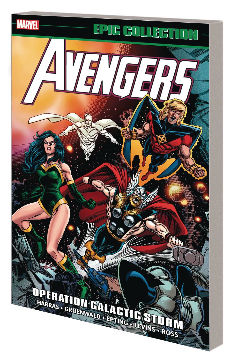 MARVEL PRH trade AVENGERS EPIC COLL TP OPERATION GALACTIC STORM NEW PTG