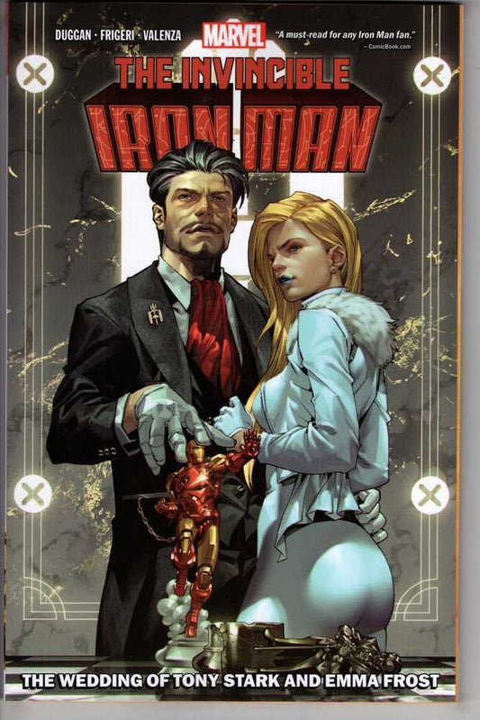 MARVEL PRH TRADE Invincible Iron Man TPB Volume 02 Wedding Tony Stark Emma Frost