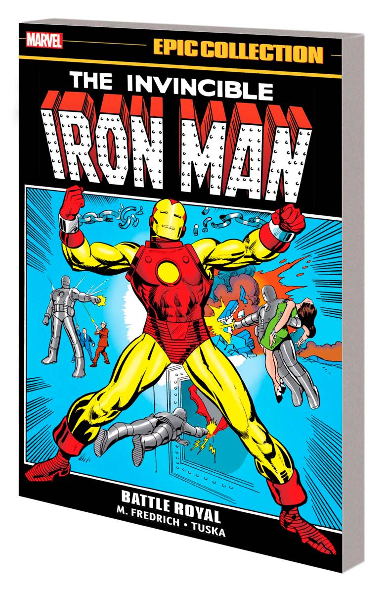 MARVEL PRH trade IRON MAN EPIC COLLECTION TP BATTLE ROYAL