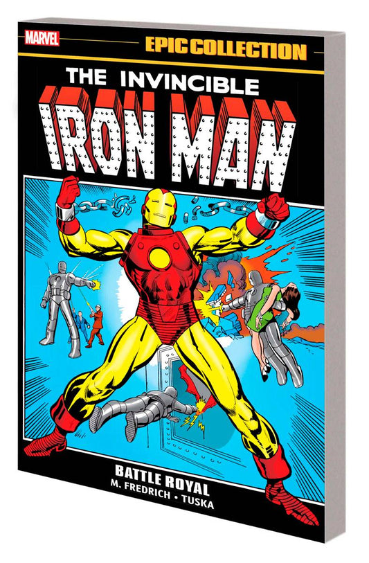 MARVEL PRH trade IRON MAN EPIC COLLECTION TP BATTLE ROYAL