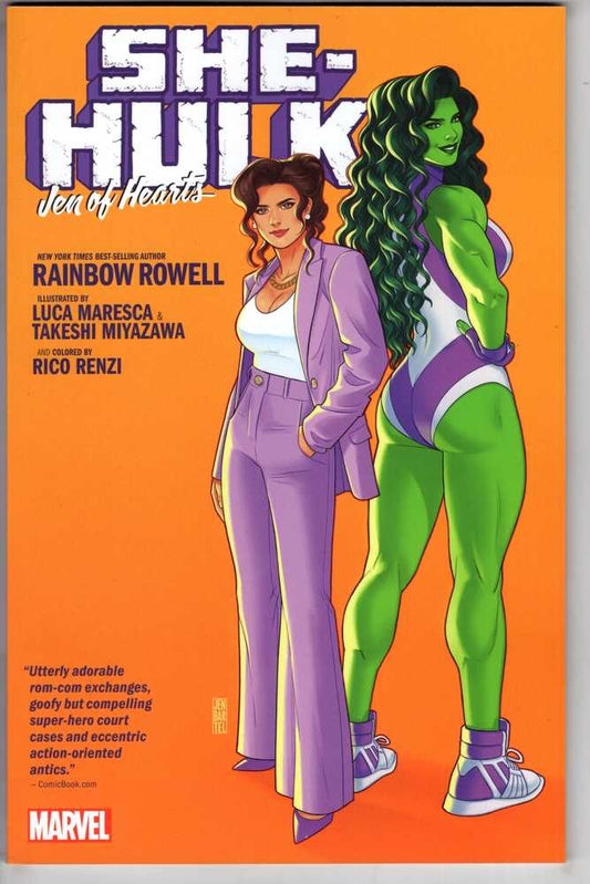 MARVEL PRH TRADE She-Hulk By Rainbow Rowell TPB Volume 02 Jen Of Hearts