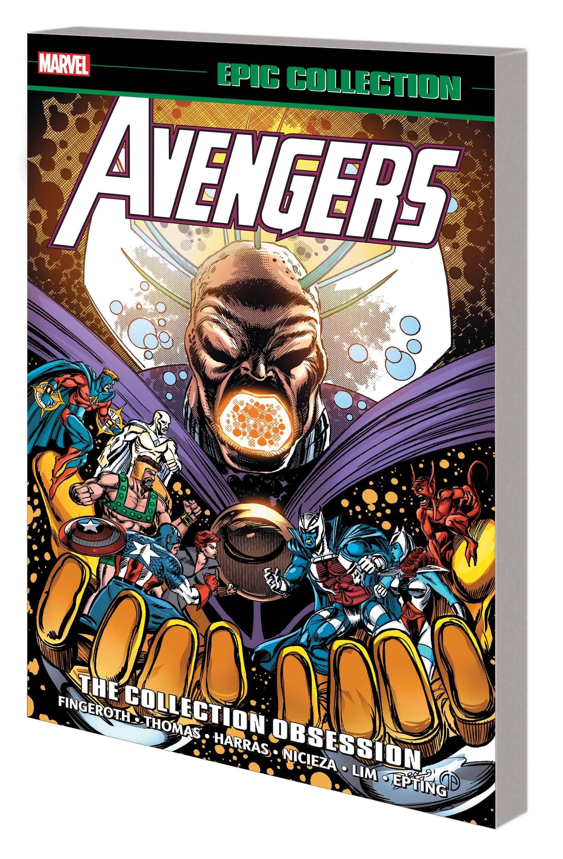 MARVEL PRH TRADE VF/NM AVENGERS EPIC COLLECTION TP COLLECTION OBSESSION NEW PTG