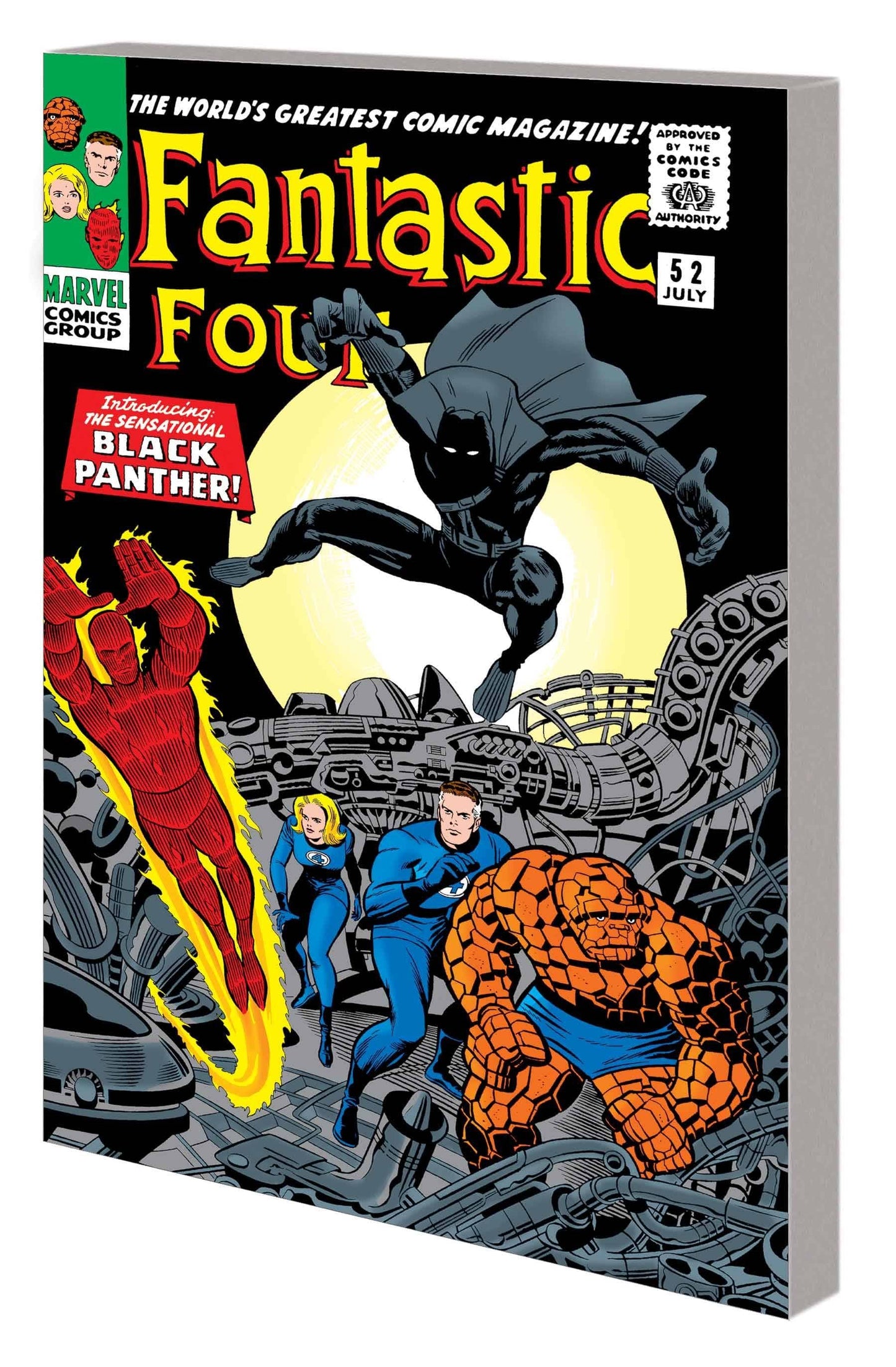 MARVEL PRH TRADE VF/NM MIGHTY MMW BLACK PANTHER GN TP VOL 01 ORIGINAL CVR DM VARIANT