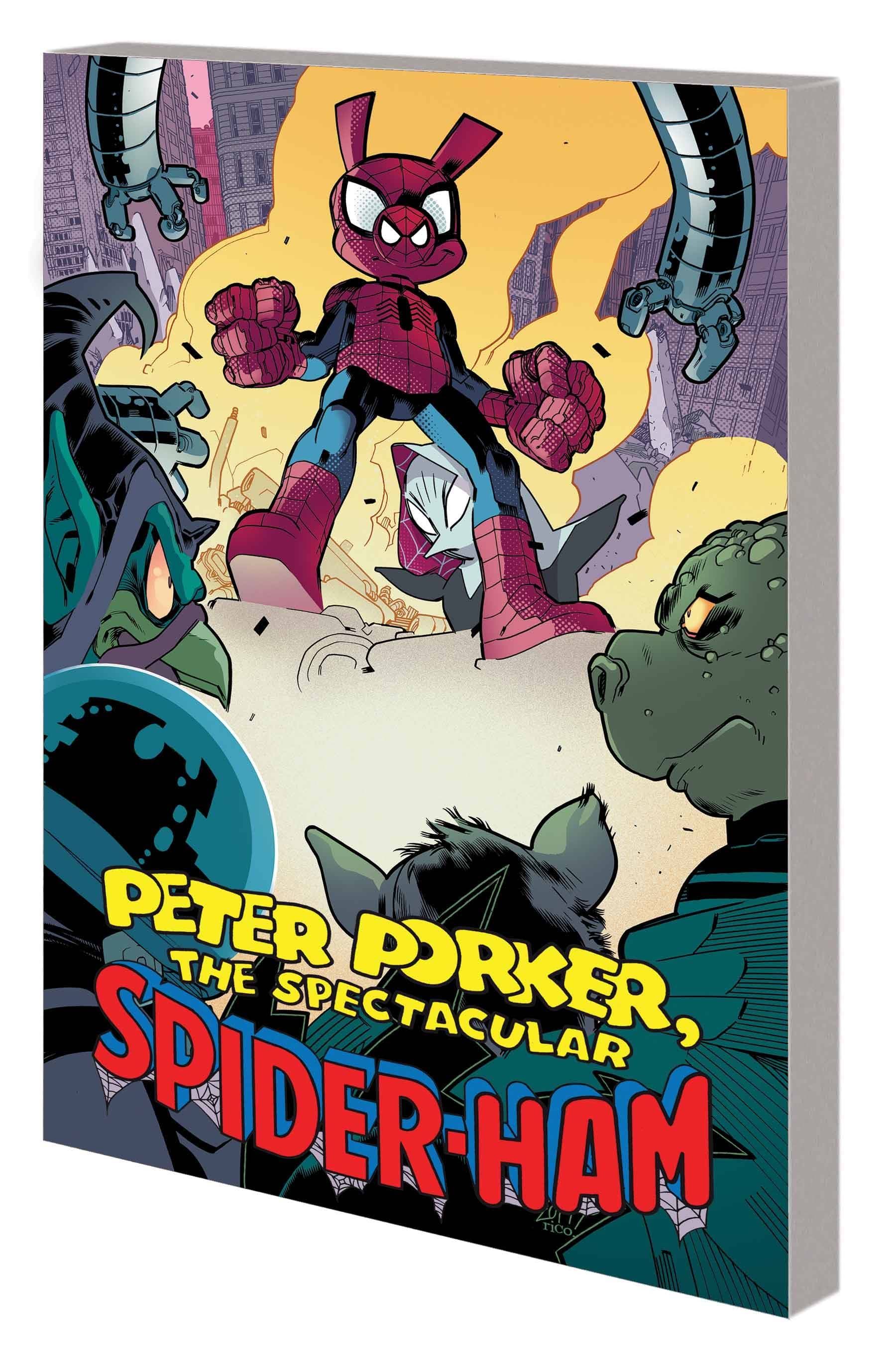MARVEL PRH TRADE VF/NM PETER PORKER SPECTACULAR SPIDER-HAM COMPLETE COLL TP VOL 02