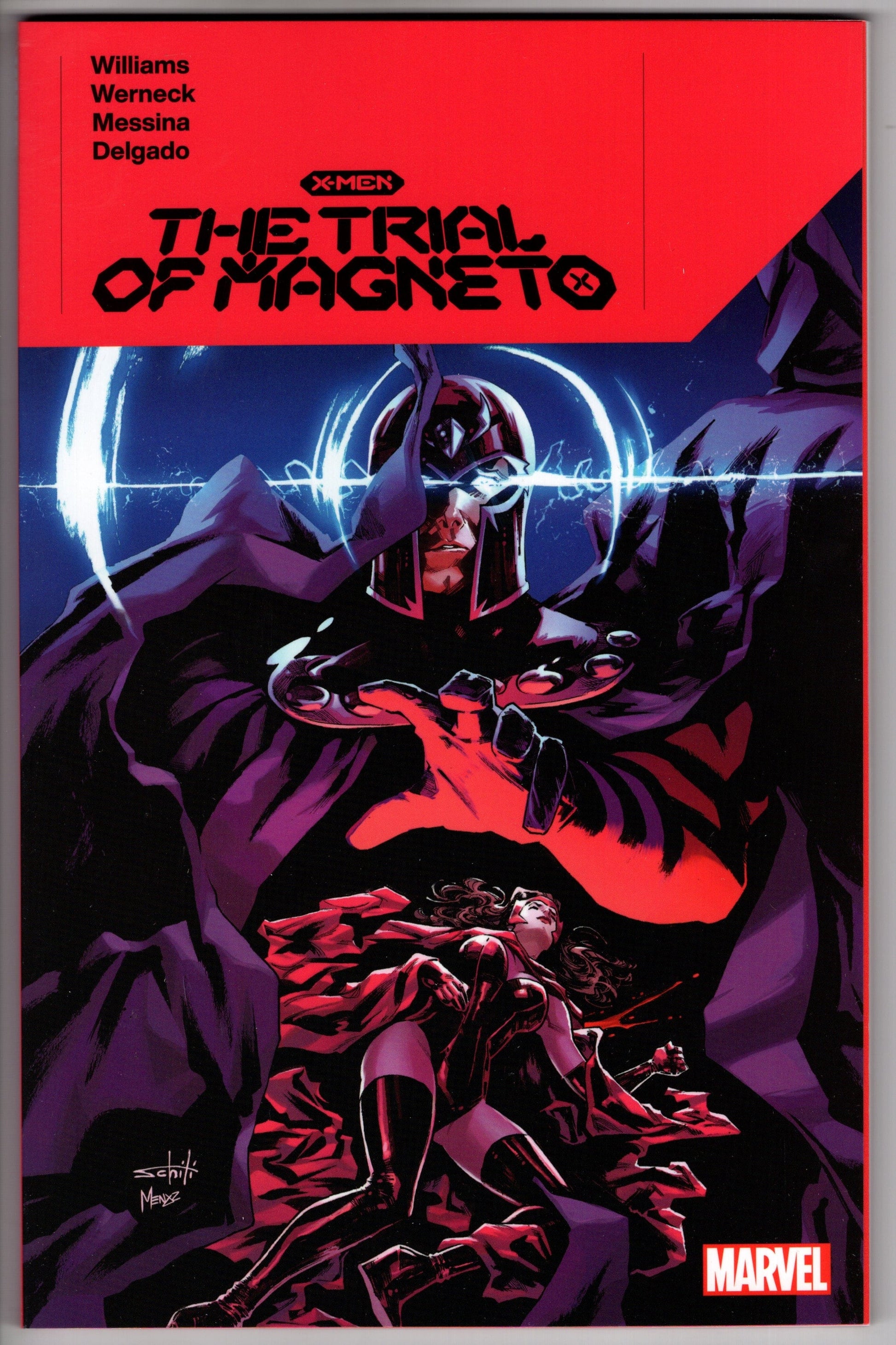 MARVEL PRH trade X-MEN TRIAL OF MAGNETO TP