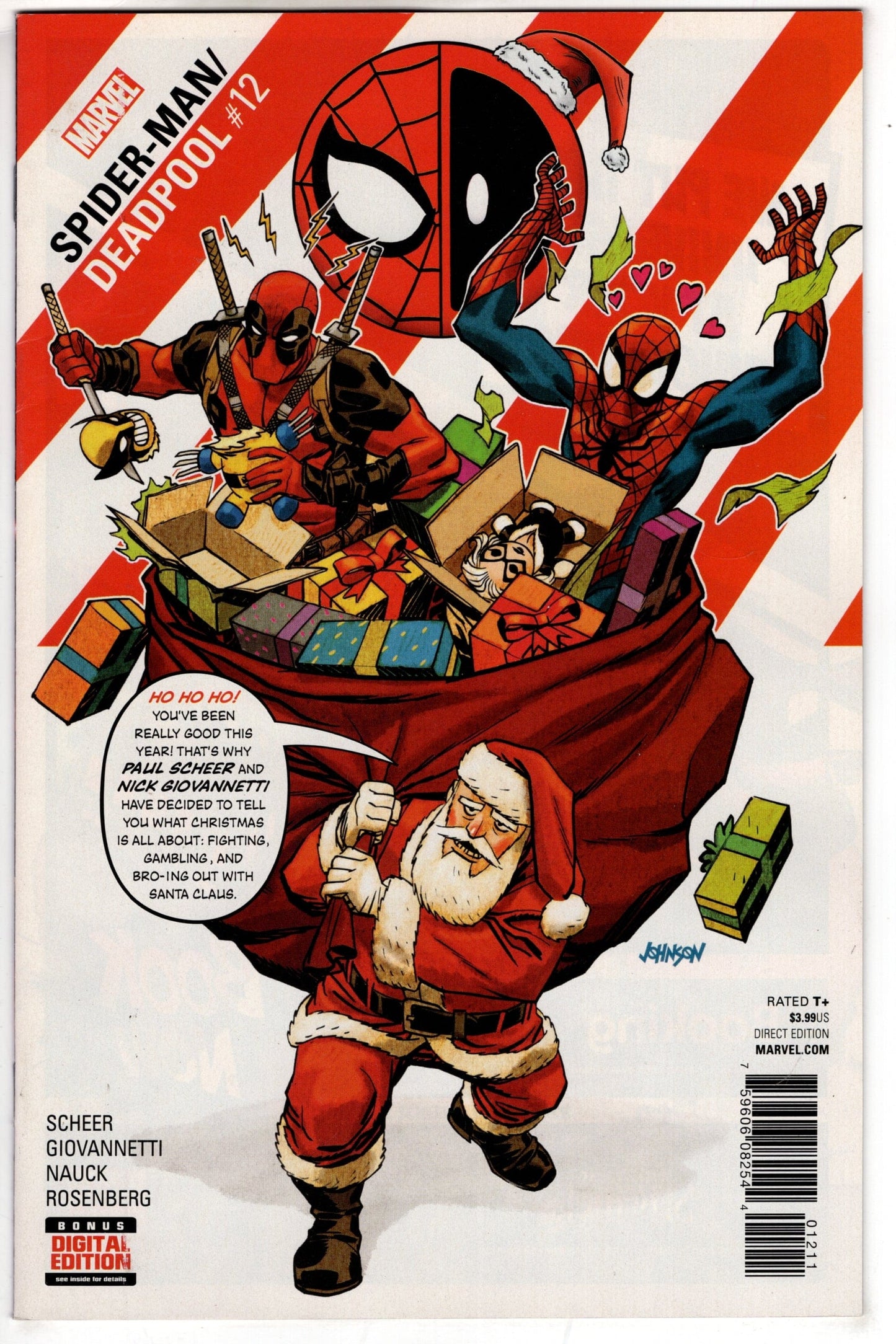 MARVEL PRH VF/NM SPIDER-MAN DEADPOOL #12