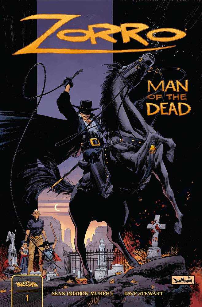 MASSIVE COMIC BOOK Zorro Man Of The Dead #1 (Of 4) Cover A Murphy (Mature)
