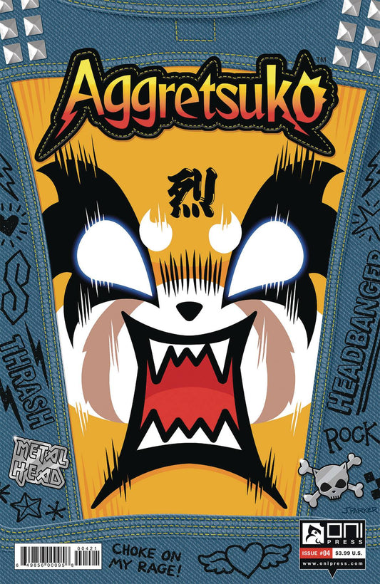 ONI PRESS INC. COMIC BOOK AGGRETSUKO #4 CVR B PARKER