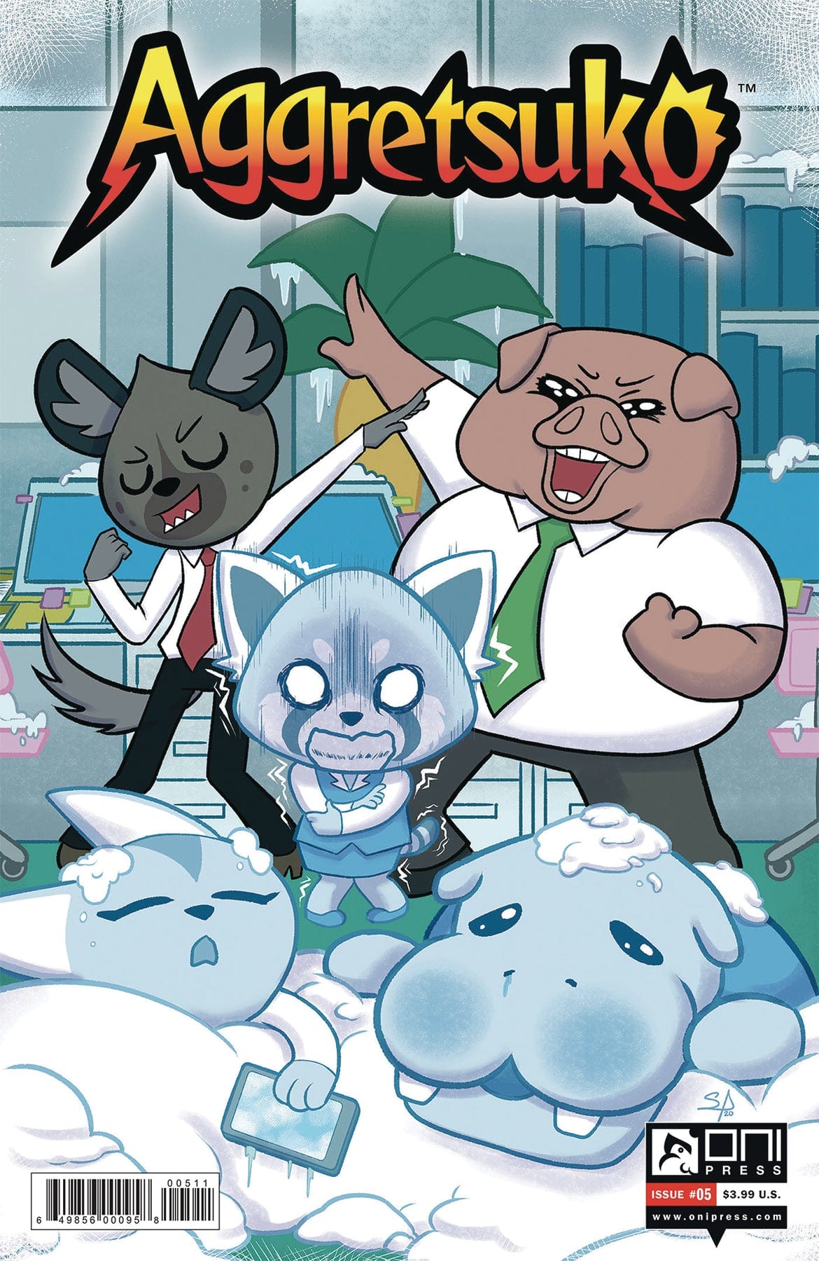 ONI PRESS INC. comic book AGGRETSUKO #5 CVR A AMIN