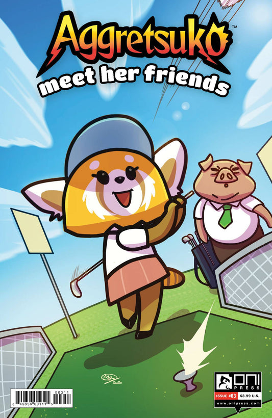 ONI PRESS INC. COMIC BOOK AGGRETSUKO MEET HER FRIENDS #3 CVR A HUANG