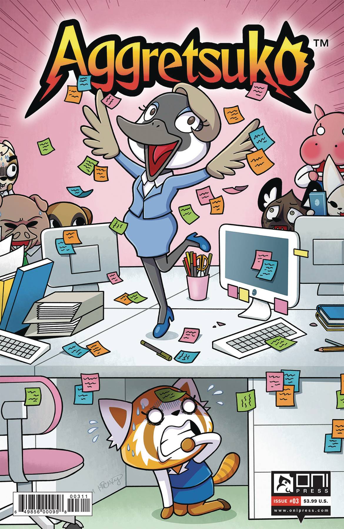 ONI PRESS INC. COMIC BOOK AGRETSUKO #3 CVR A HICKEY