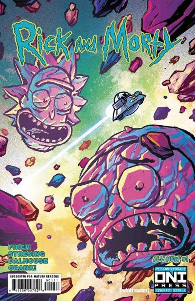 ONI PRESS INC. COMIC BOOK Rick And Morty #1 Cover A Fred Stresing (Mature)