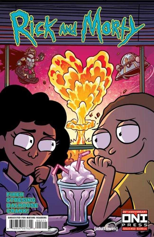 ONI PRESS INC. COMIC BOOK Rick And Morty #2 Cover A Fred Stresing (Mature)