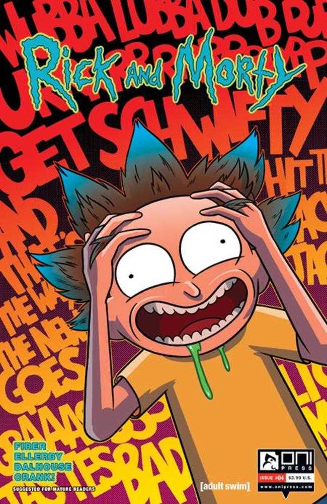ONI PRESS INC. COMIC BOOK Rick And Morty #4 Cover A Marc Ellerby (Mature)
