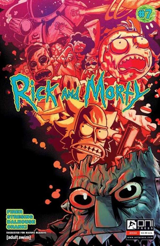 ONI PRESS INC. COMIC BOOK Rick And Morty #7 Cover A Fred C Stresing (Mature)