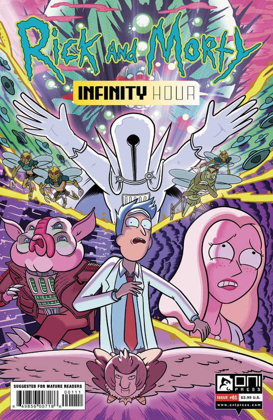 ONI PRESS INC. COMIC BOOK Rick And Morty Infinity Hour #1 Cover A Ellerby