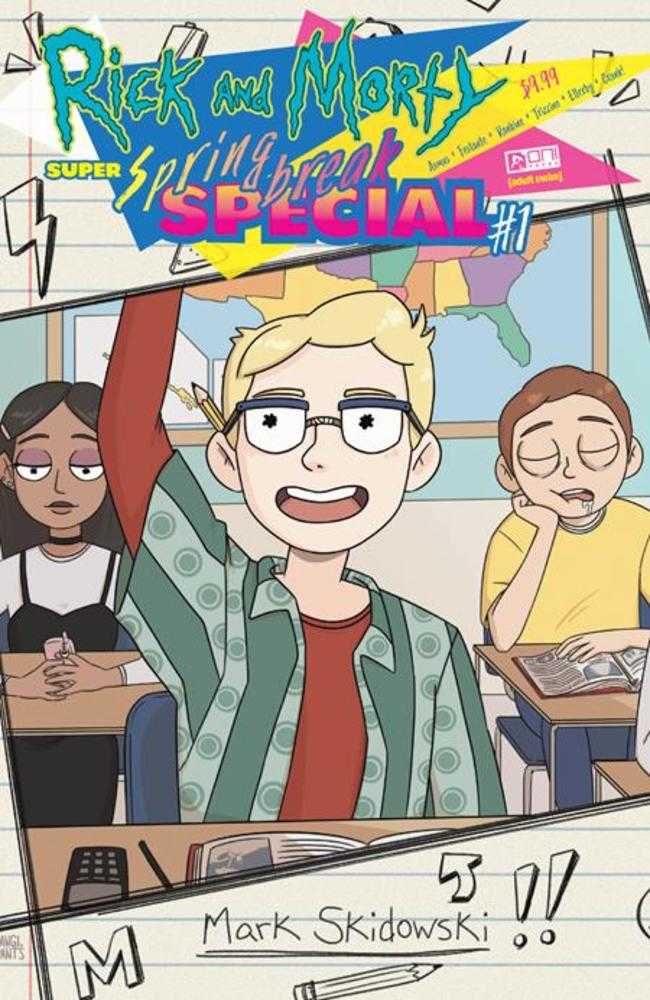 ONI PRESS INC. COMIC BOOK Rick And Morty Super Spring Break Special #1 Cover C Angela Trizzino Variant (Mature)