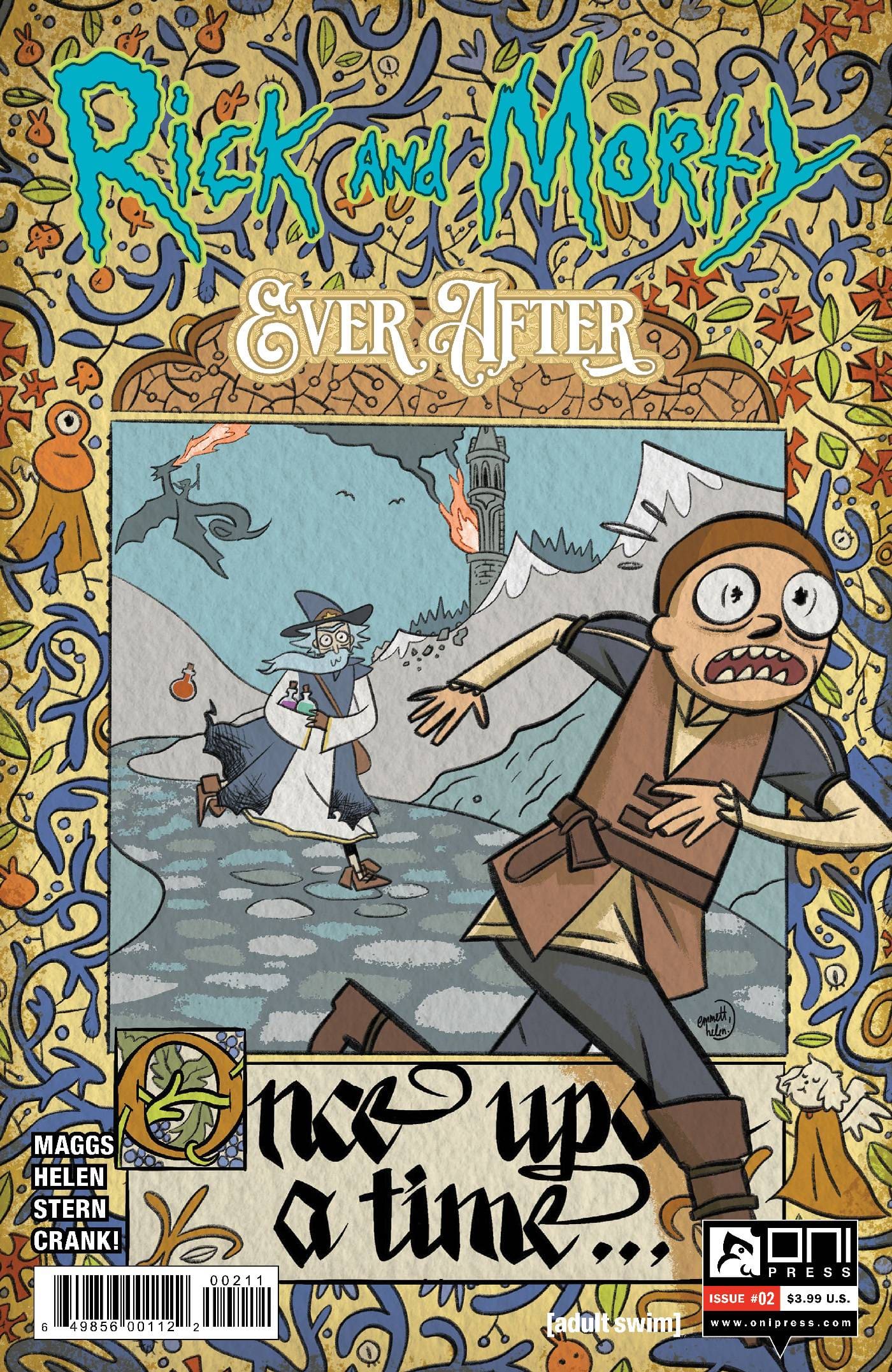 ONI PRESS INC. COMIC BOOK RICK & MORTY EVER AFTER #2 CVR A HELEN