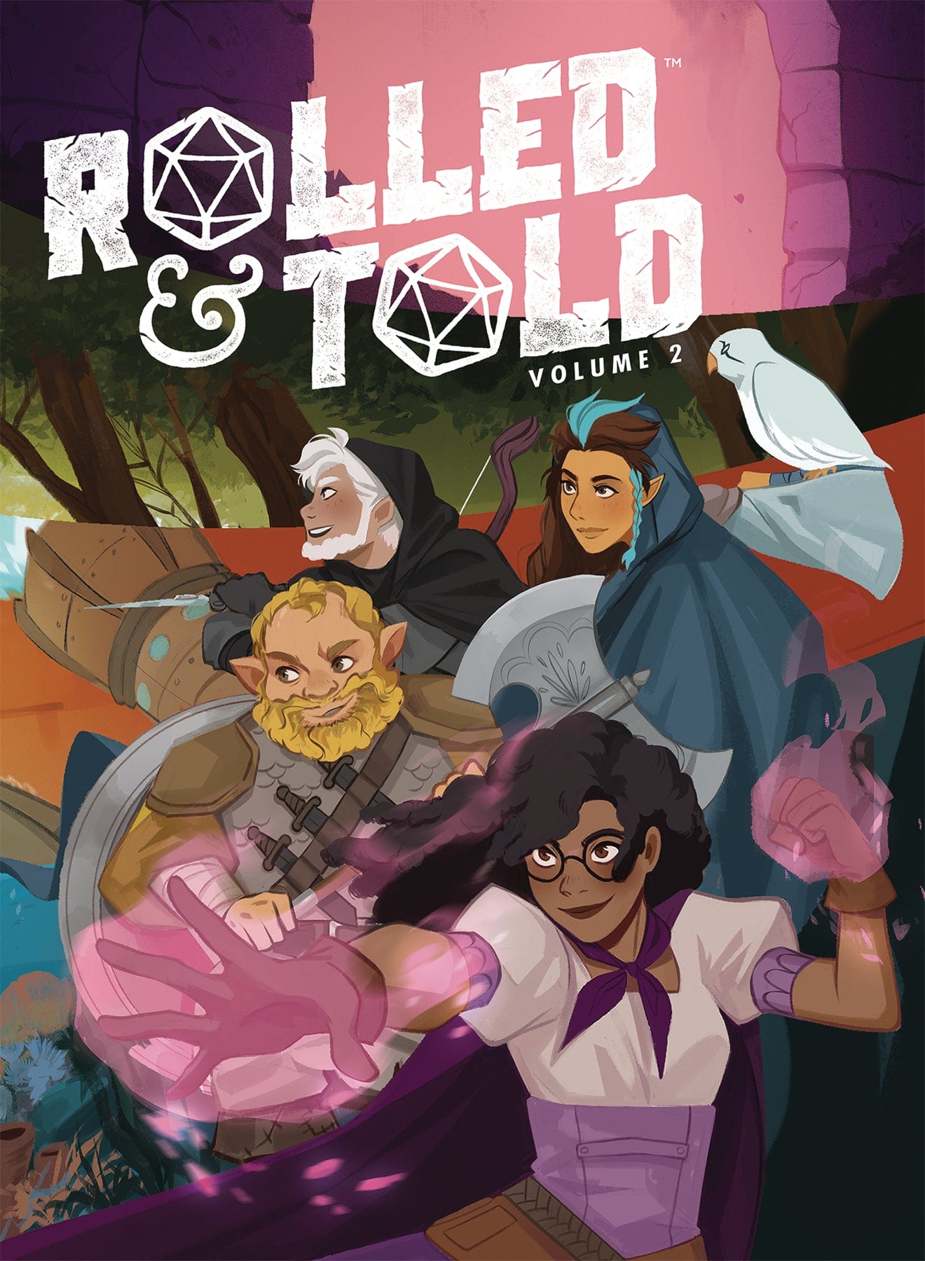 ONI PRESS INC. COMIC BOOK ROLLED AND TOLD HC VOL 02