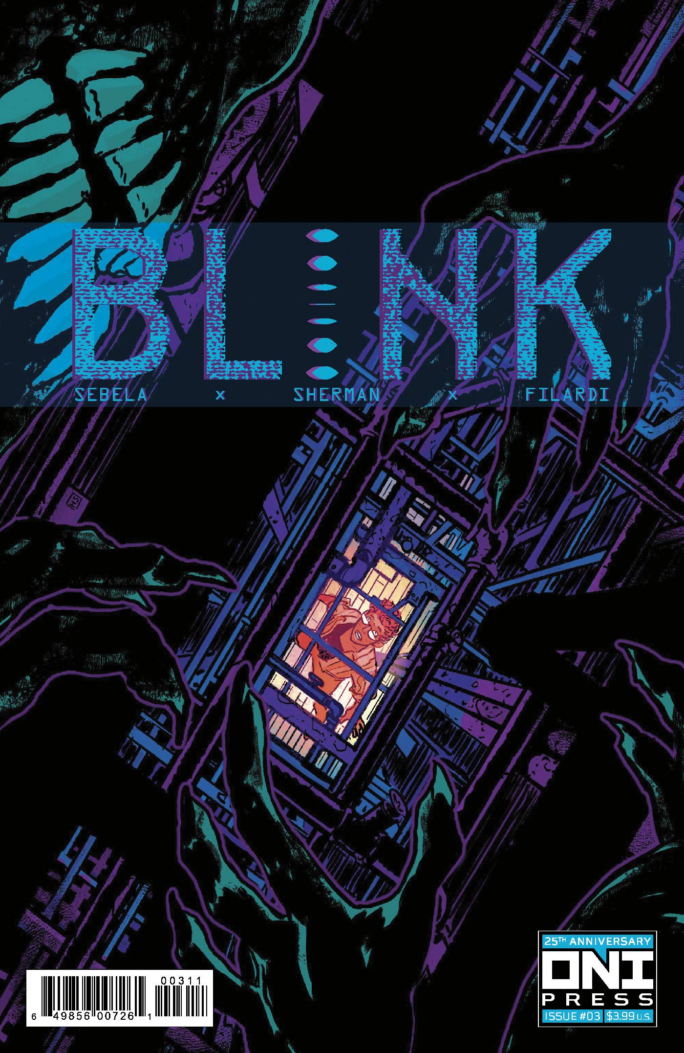 ONI PRESS INC. COMIC BOOK VF/NM BLINK #3 CVR A SHERMAN