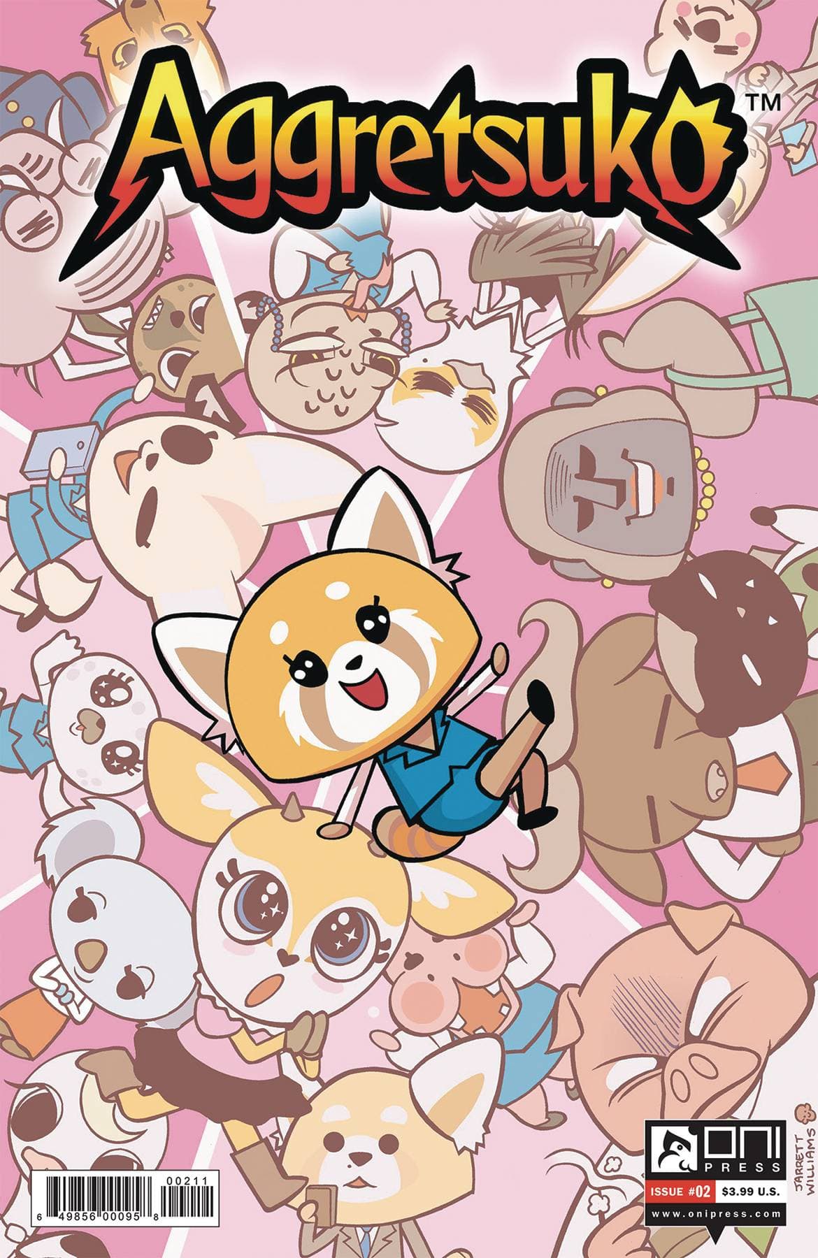 ONI PRESS INC. ONI PRESS INC. AGRETSUKO #2 CVR A WILLIAMS