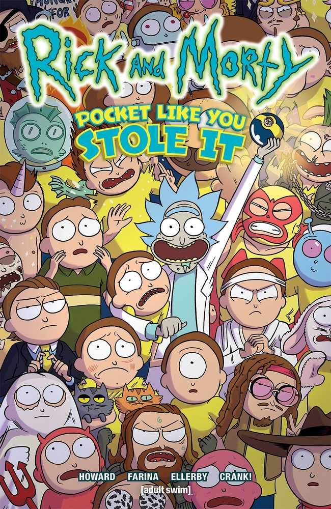 ONI PRESS INC. TRADE Rick & Morty Pocket Like You Stole It TPB