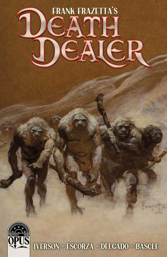 OPUS COMICS COMIC BOOK Frank Frazetta Death Dealer #10 Cover B Frazetta