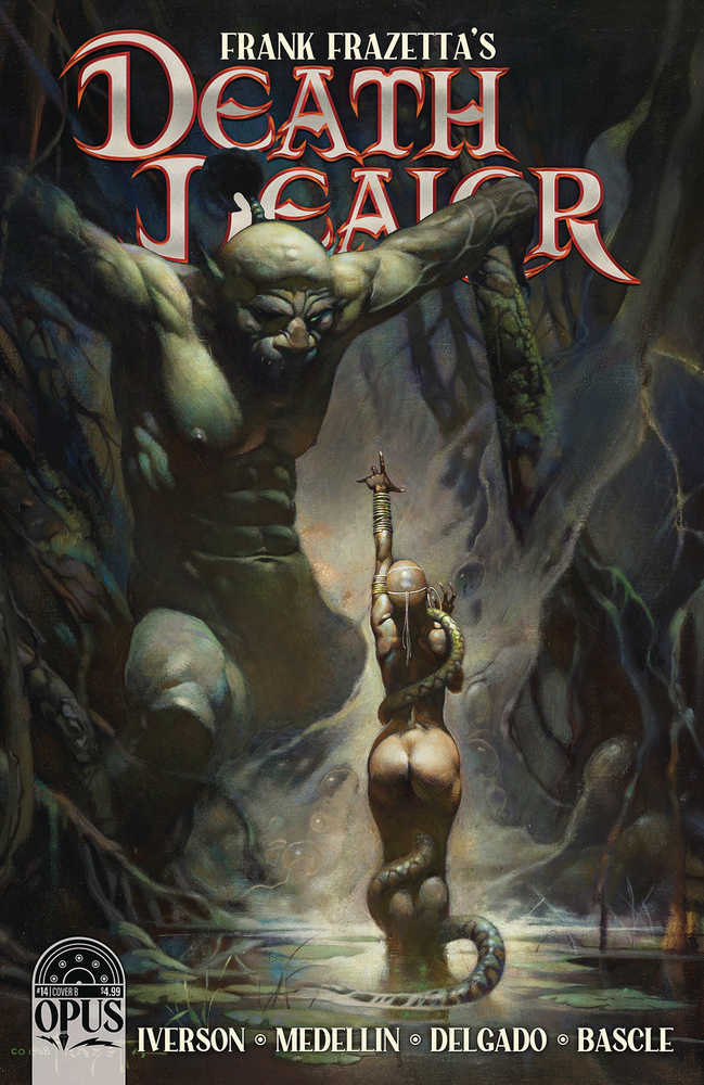 OPUS COMICS COMIC BOOK Frank Frazetta Death Dealer #14 Cover B Frazetta