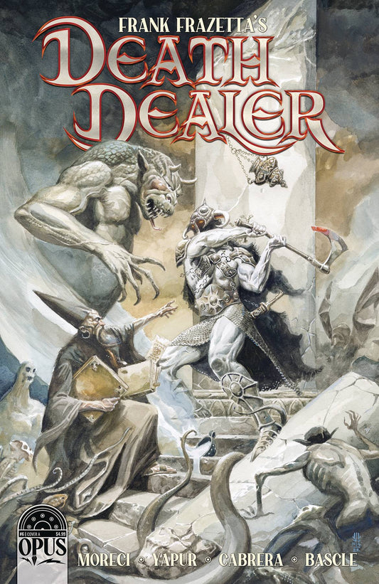OPUS COMICS COMIC BOOK FRANK FRAZETTA DEATH DEALER #6 CVR A JONES
