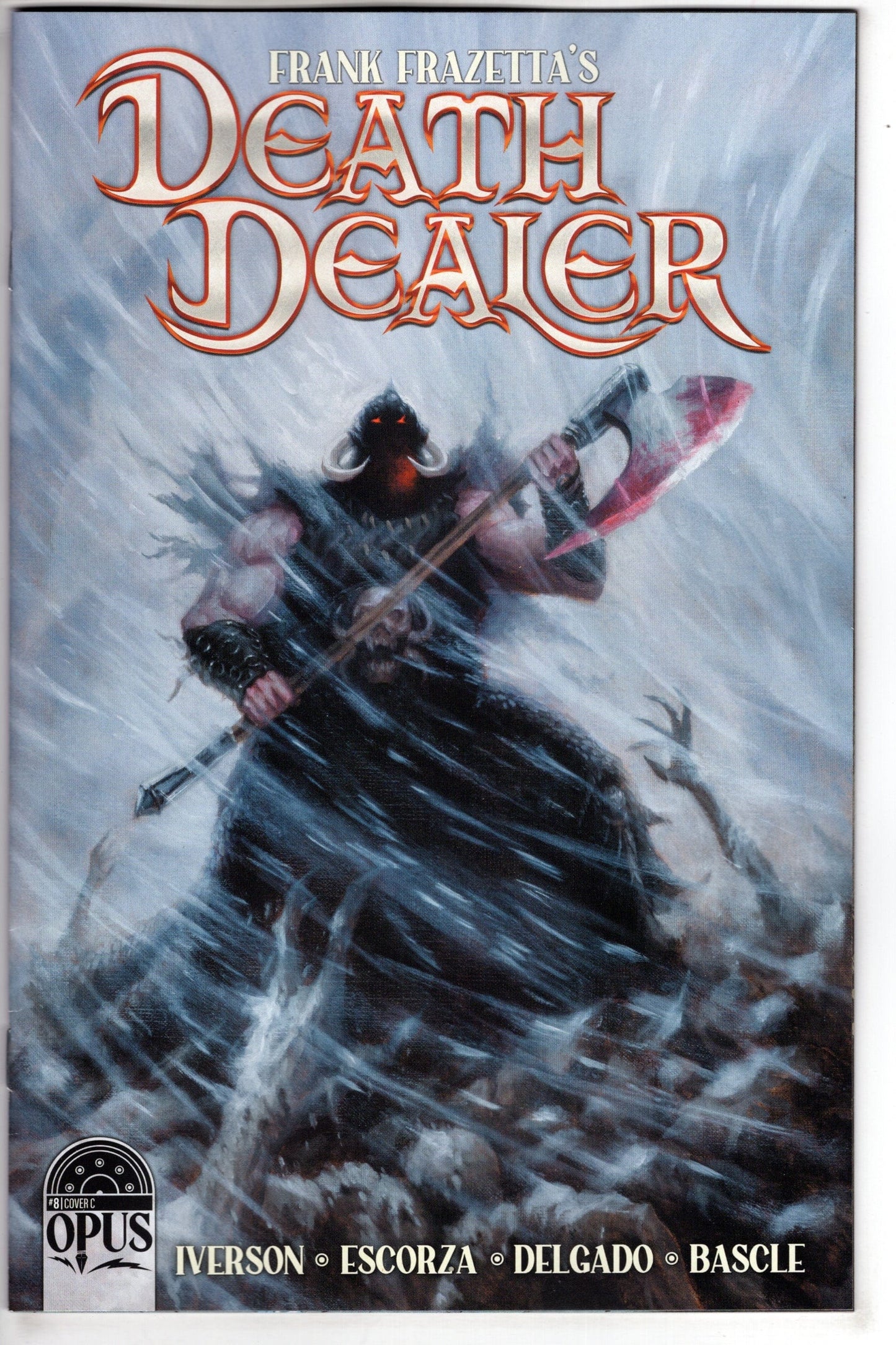 OPUS COMICS COMIC BOOK Frank Frazetta Death Dealer #8 VARIANT